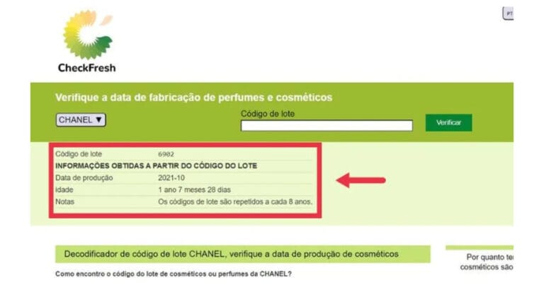 COMO VERIFICAR SE UM PERFUME É ORIGINAL USANDO O CHECK FRESH - 93 Notícias