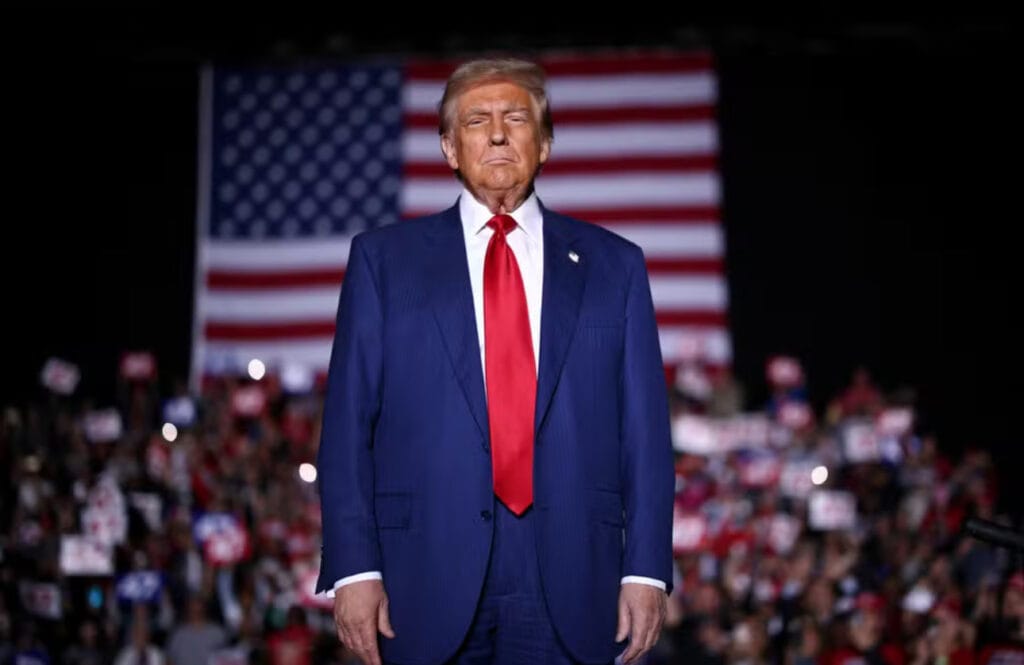 Donald Trump é reeleito presidente dos Estados Unidos