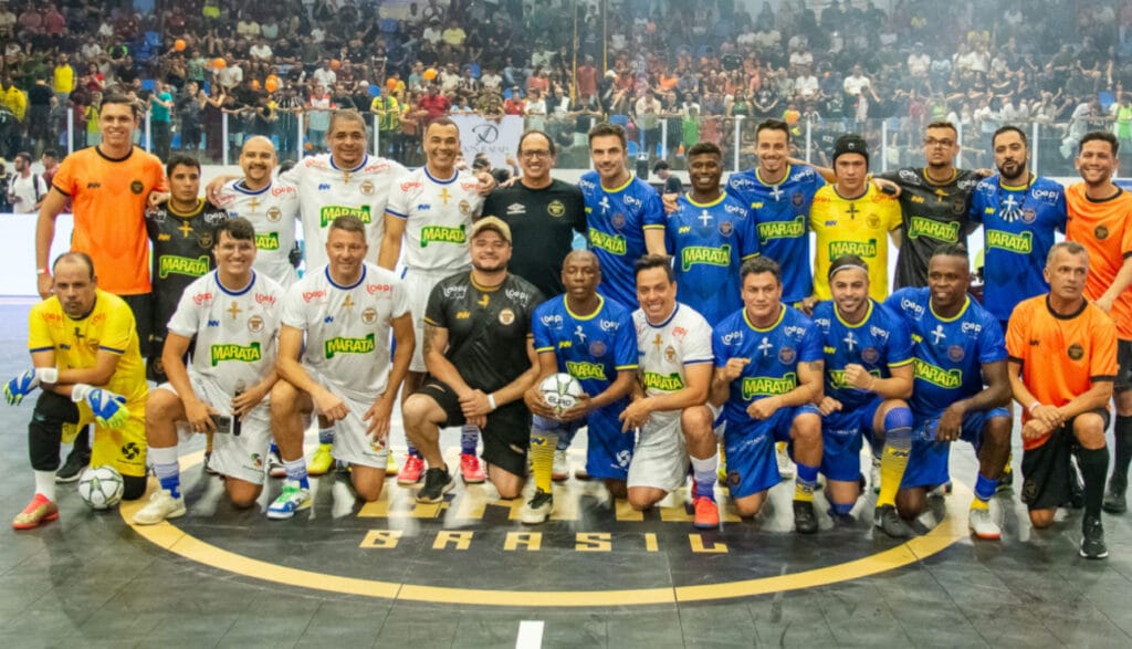Legends Game Brasil atrai público de cerca de 5 mil pessoas ao Ginásio Constâncio Vieira, em Aracaju