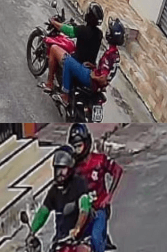 Polícia Civil divulga imagens de investigados por roubos de motocicletas na Grande Aracaju
