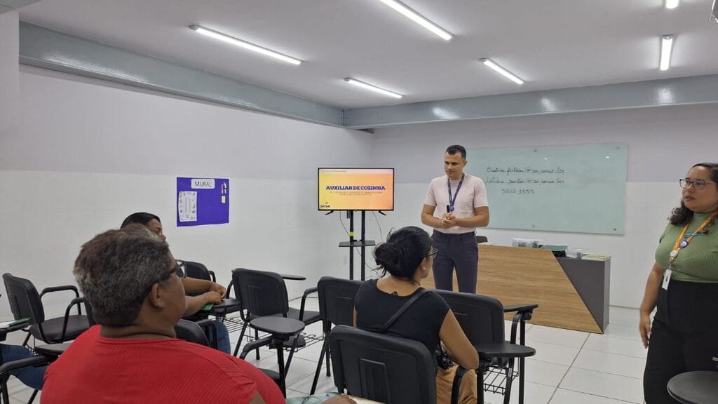 Senac Sergipe inicia turma de Auxiliar de Cozinha fruto do convênio com o Ministério do Turismo