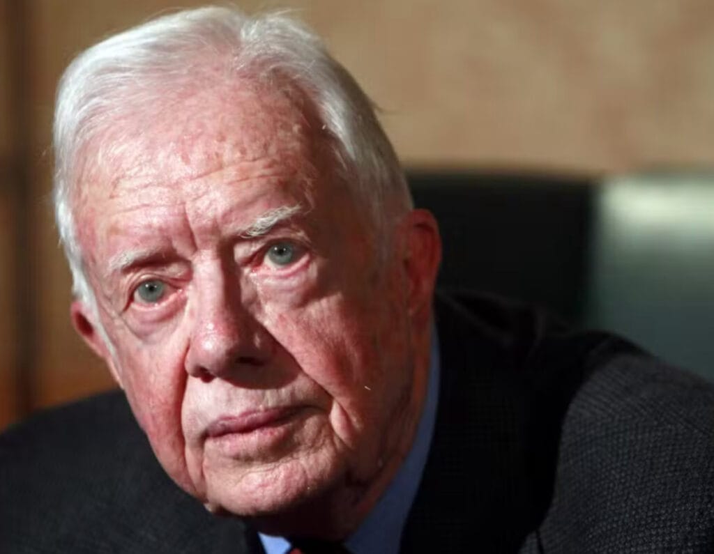 Morreu neste domingo (29) aos 100 anos Jimmy Carter, presidente dos EUA