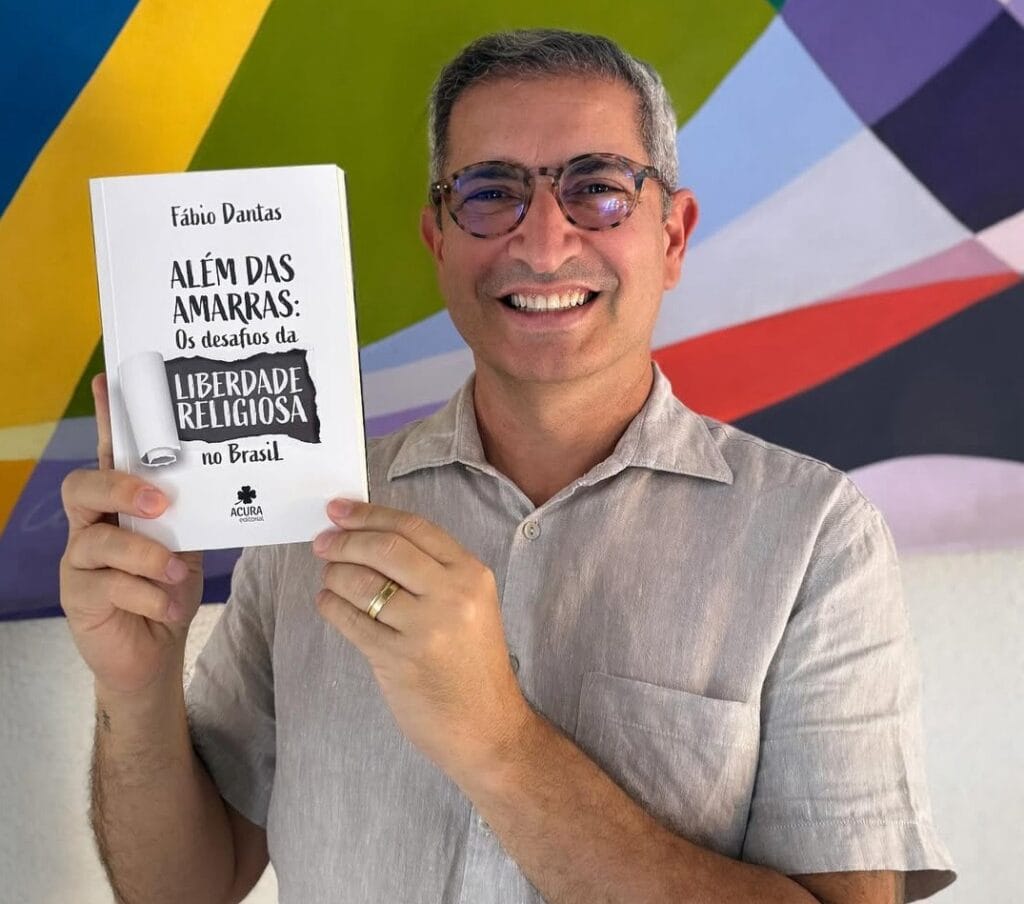 Fábio Dantas lança livro sobre os desafios da liberdade religiosa
