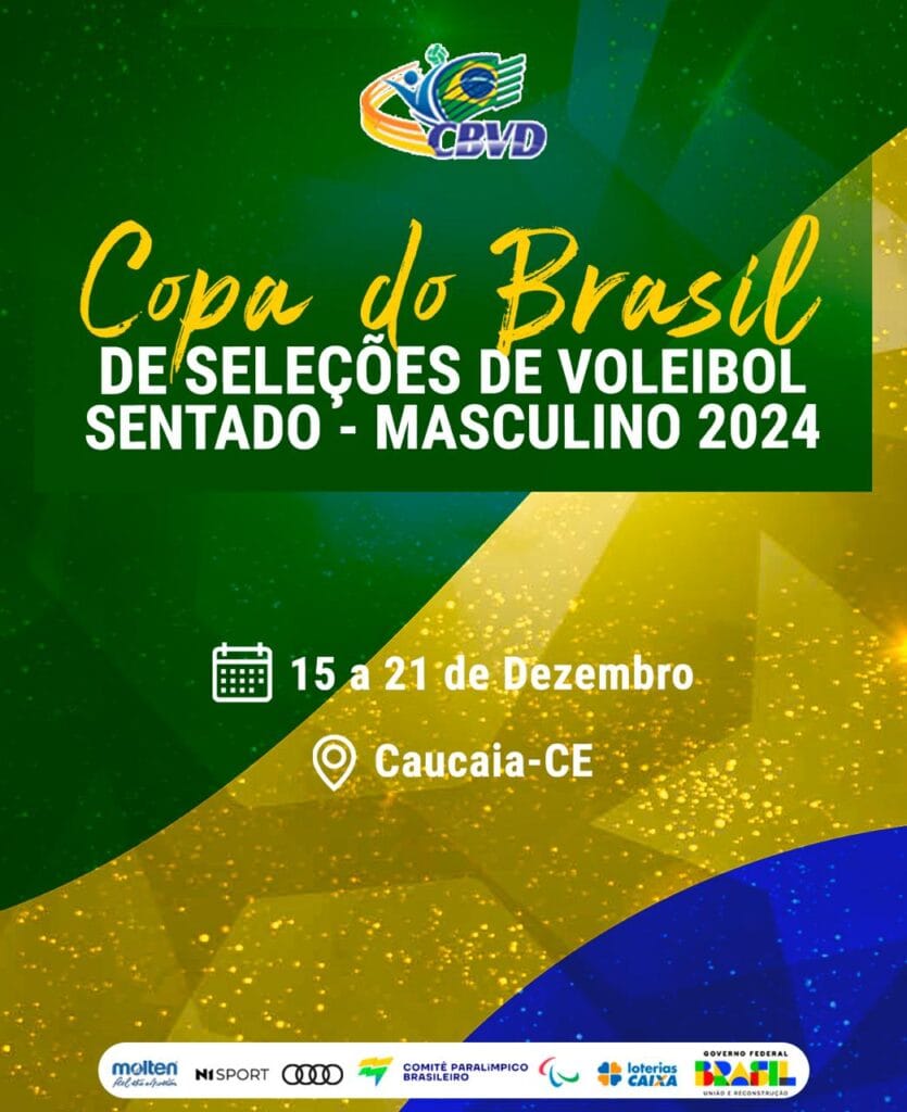 CBVD realiza Copa do Brasil de Seleções Masculina na cidade de Caucaia-CE