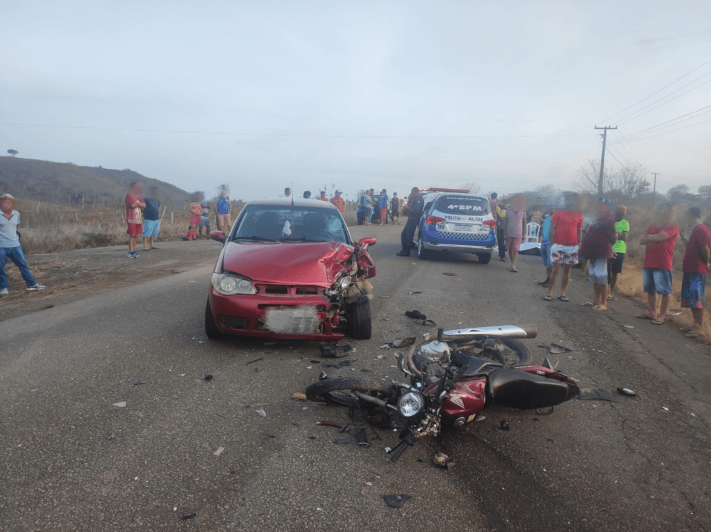 COLISÃO FRONTAL NA SE-200 RESULTA EM UMA MORTE NO POVOADO CABEÇA DE BOI, GARARU