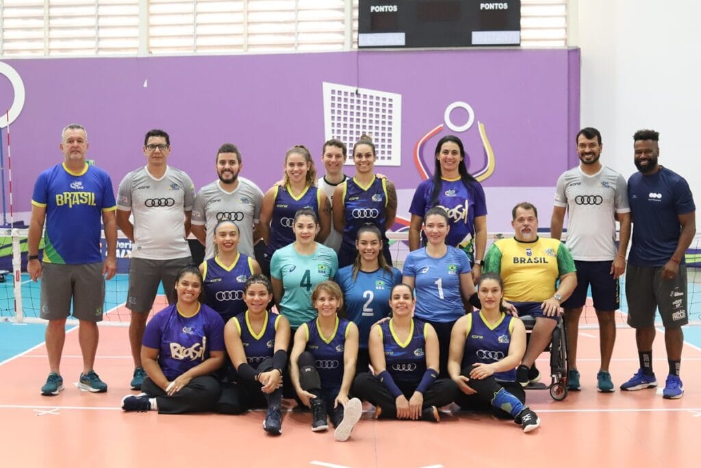 Seleção Brasileira Feminina de Vôlei Sentado encarra 2ª Semana de Treinamento com avanços técnico e táticos