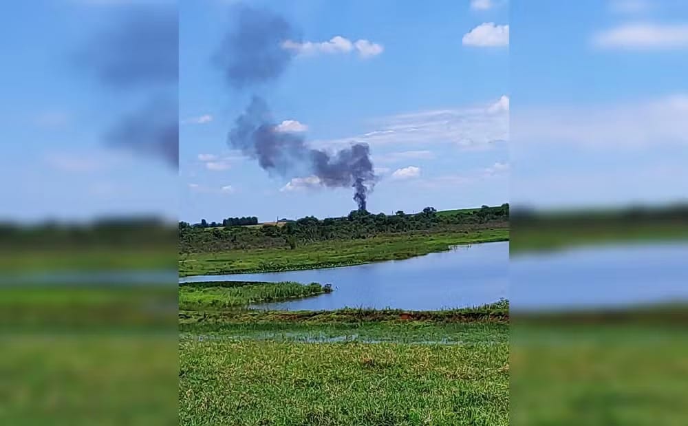 Tragédia: Avião cai em canavial e mata casal de São Paulo