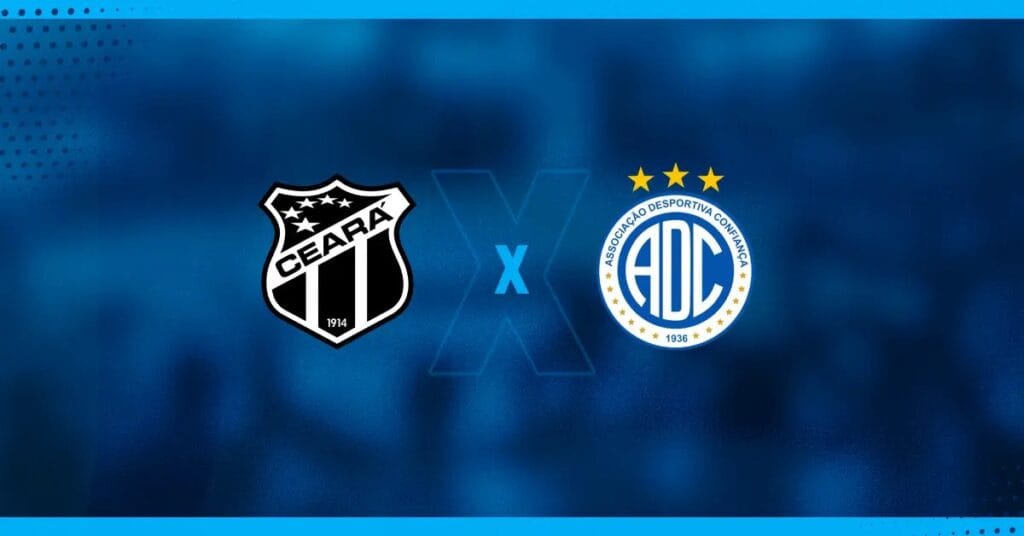 Ceará e Confiança se enfrentam na 3ª rodada da Copa do Nordeste 2025 em busca de continuar boa fase