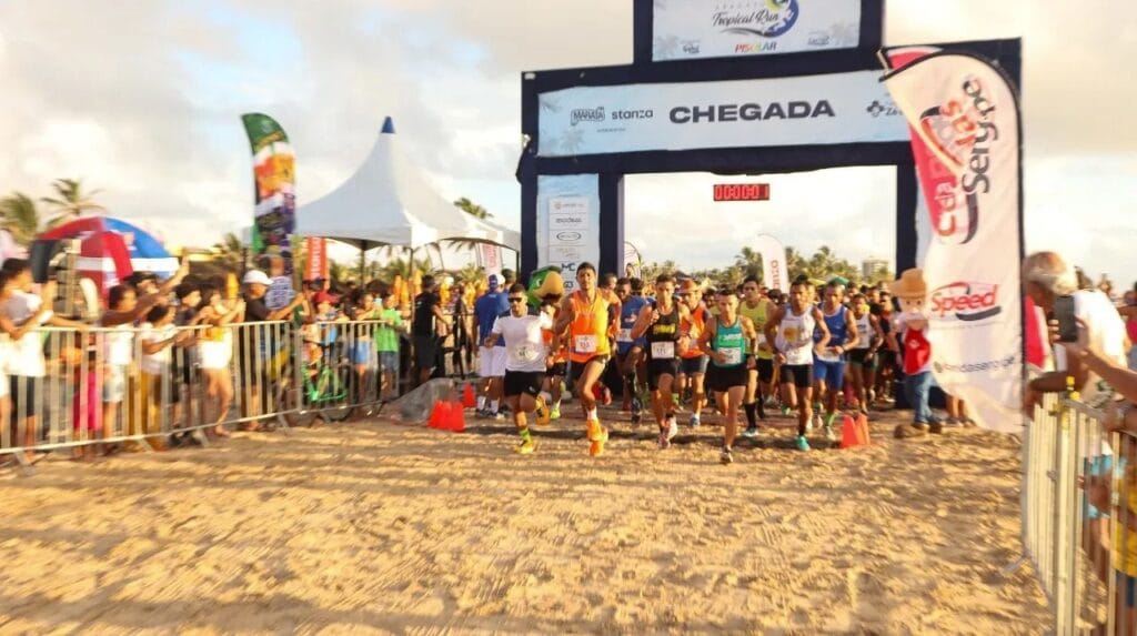 Corrida “Aracaju Tropical Run 2025” acontece no dia 9 de março à beira mar