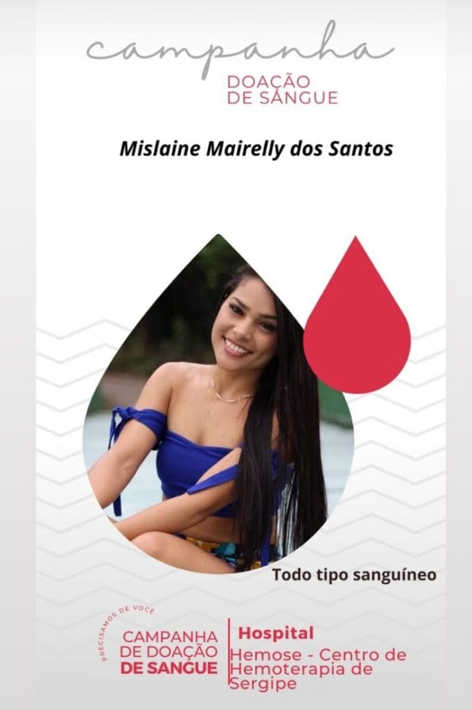 Cantora de Forró Brasil precisa de doação de Sangue