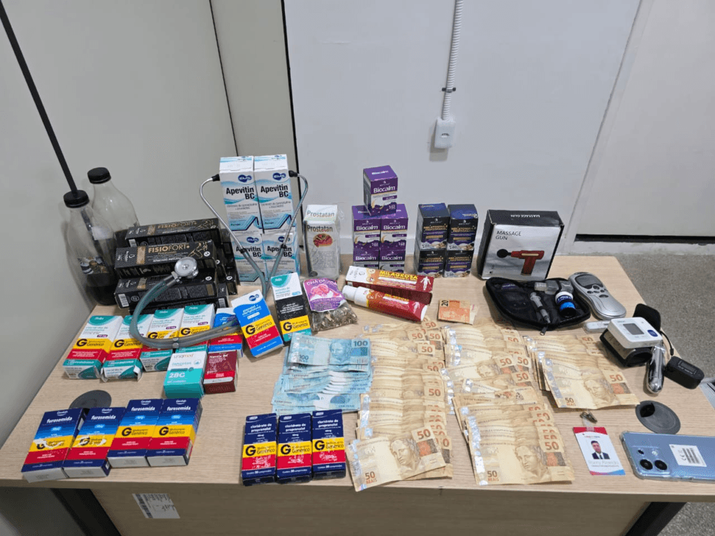 Operação conjunta prende homem em flagrante por exercício ilegal de medicina, aplicar medicamentos em idosa e causar prejuízo superior a R$ 8 mil em Feira Nova