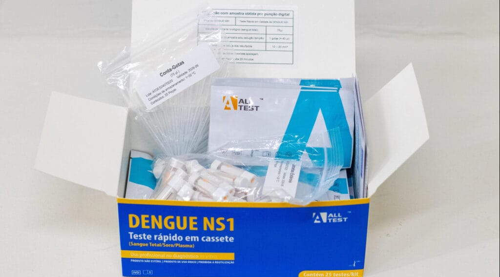 Sergipe recebe mais de 16 mil testes rápidos para dengue
