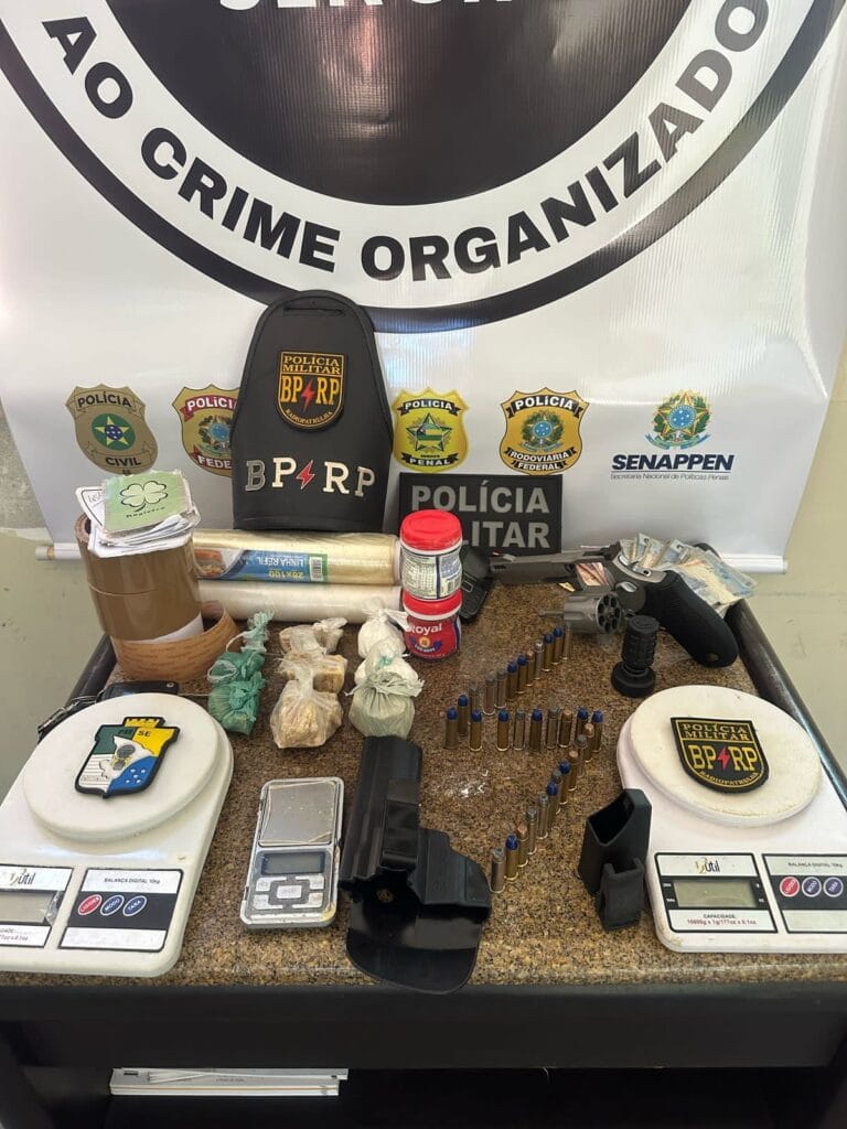 Força Integrada de Combate ao Crime Organizado prende suspeito de tráfico em Sergipe