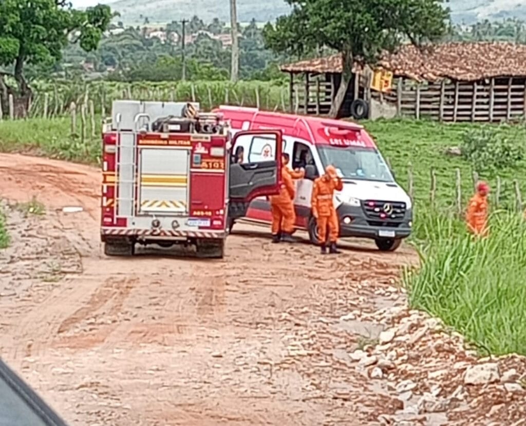 Mulher sofre grave acidente na Serra de Itabaiana e fratura os dois tornozelos