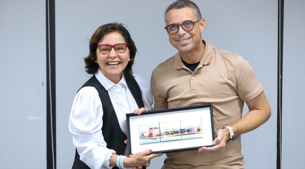 Governador Fábio Mitidieri se reúne com a prefeita Emília Corrêa para discutir alinhamento do calendário de eventos entre Sergipe e Aracaju
