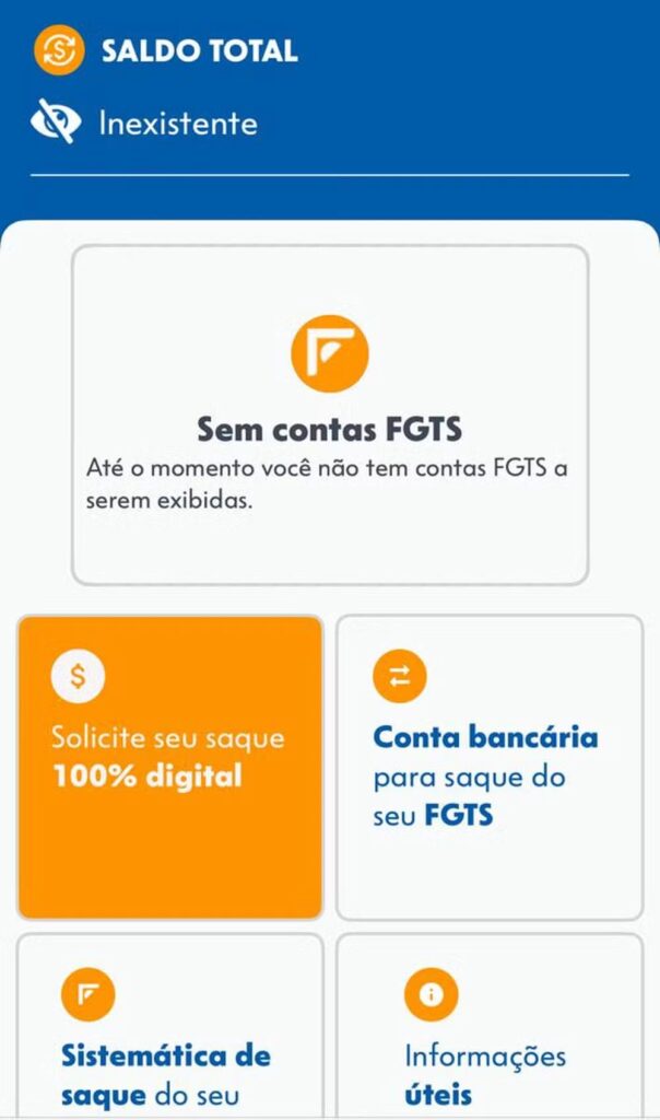 Saldo do FGTS some do aplicativo e trabalhadores relatam instabilidade