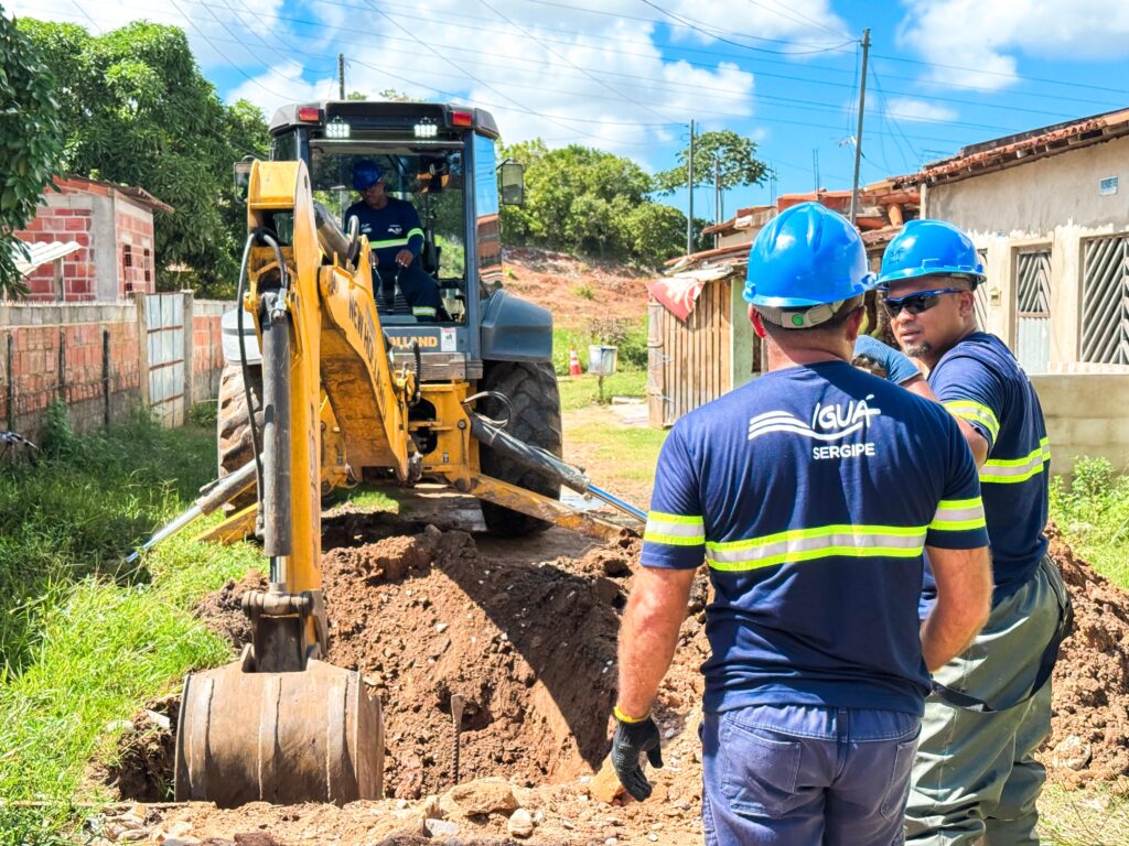 Iguá Sergipe avança em obras em todo o estado