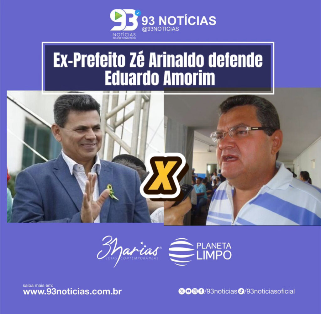 Ex-Prefeito Zé Arinaldo defende Eduardo Amorim após indireta de Valmir em Itabaiana