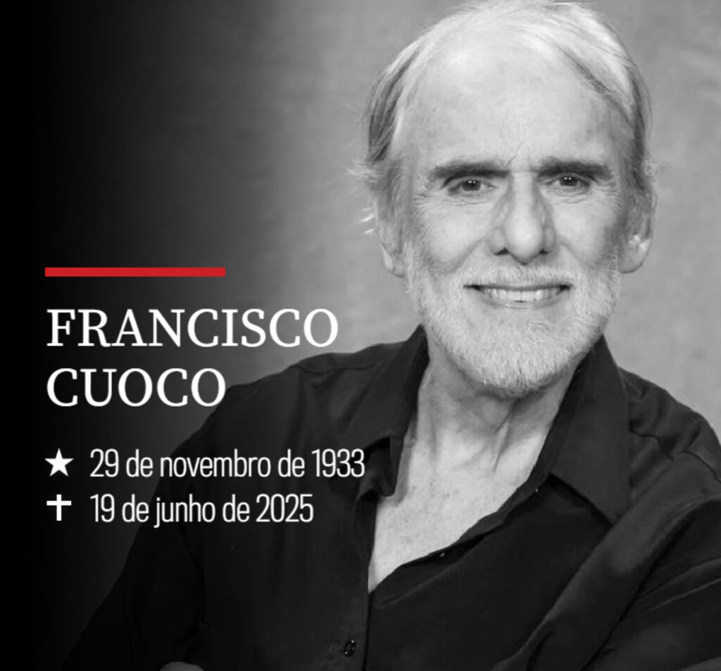 Morre Francisco Cuoco, ícone das novelas brasileiras, aos 91 anos