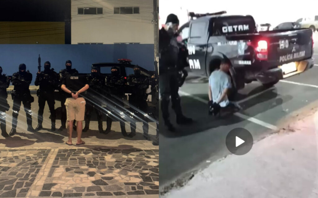 Polícia prende dupla suspeita de tentativa de furto a joalheria no Shopping Peixoto, em Itabaiana