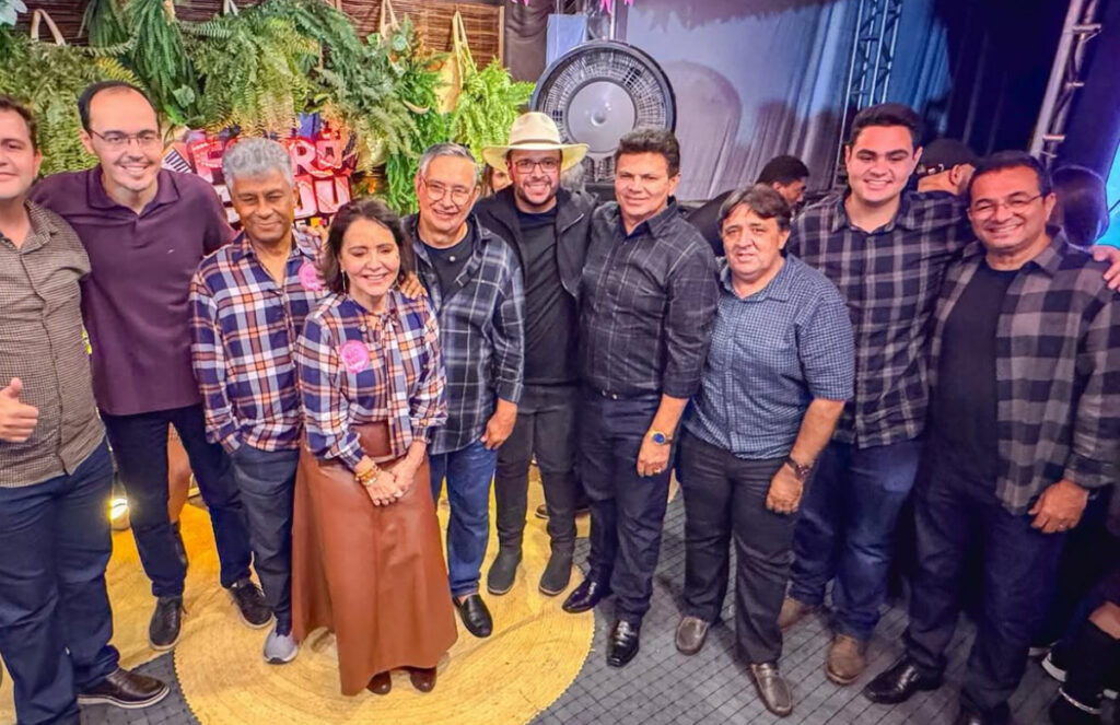 Show de Wesley Safadão no Forró Caju reúne oposição sergipana em camarote da Prefeitura de Aracaju