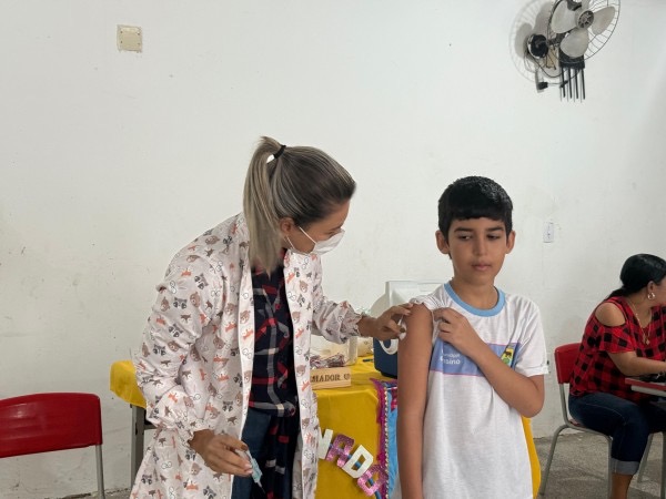 Campanha de Vacinação nas Escolas é iniciada em Malhador com foco na saúde e no cuidado com as crianças