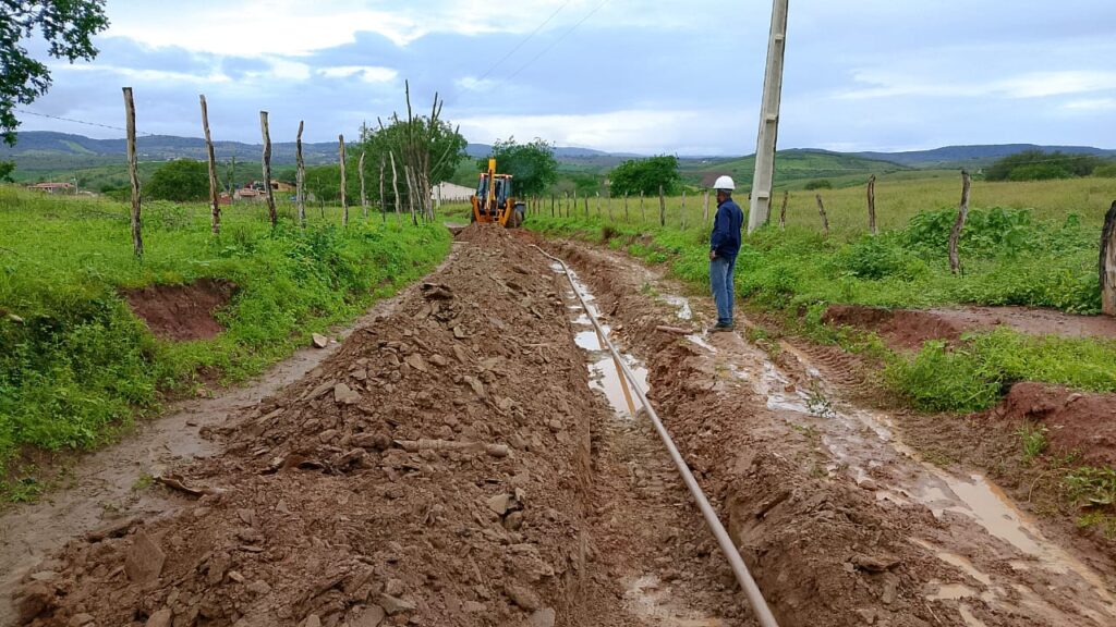 Porto da Folha_povoados recebem nova rede de agua