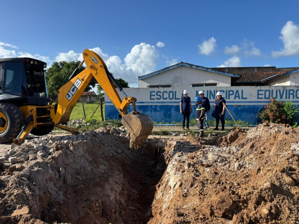 Iguá Sergipe realiza obra para reforçar abastecimento de água em Lagarto