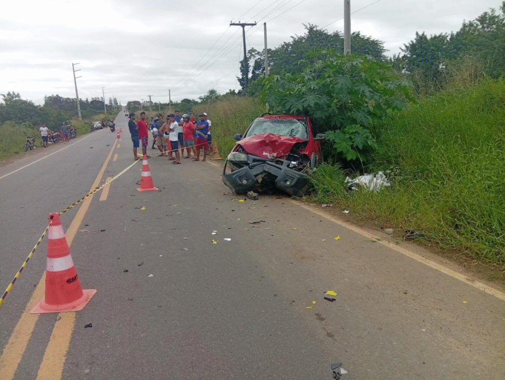 Colisão frontal mata motociclista na SE-290, em Itabaianinha