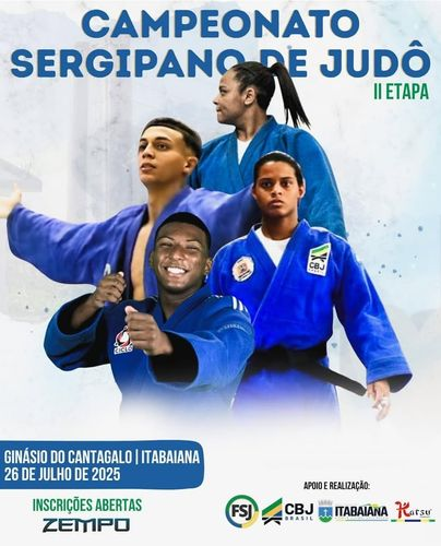 Itabaiana sedia segunda etapa do Campeonato Sergipano de Judô no dia 26 de julho