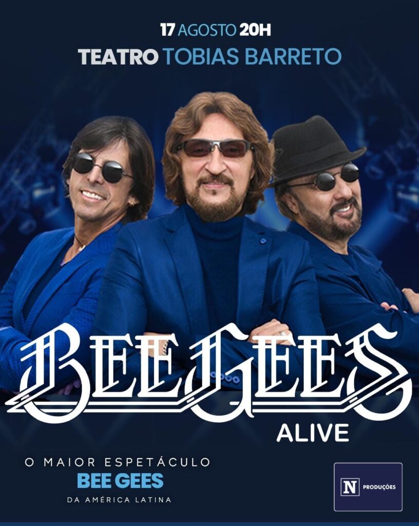 Maior espetáculo Bee Gees do mundo desembarca em Aracaju