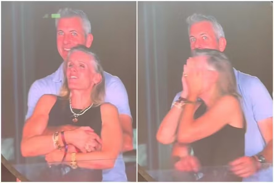 Caso “Kiss Cam” do Coldplay gera crise: CEO afastado após flagrante com colega de trabalho