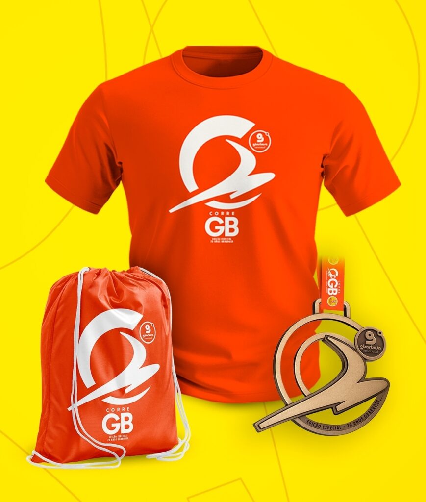 Kit Corrida GB Aniversario 70 Anos