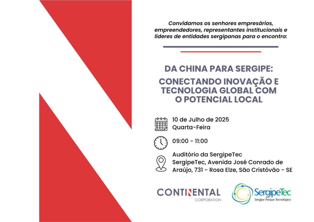 Evento destaca as oportunidades de negócios envolvendo China e Sergipe