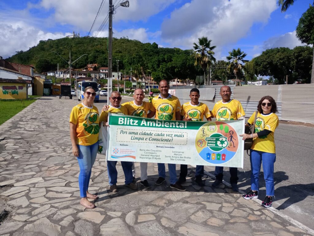 Consórcio da Grande Aracaju e Prefeitura de Laranjeiras realizam blitz ambiental