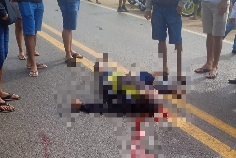 Mototaxista morre em acidente na BR-235, em Carira