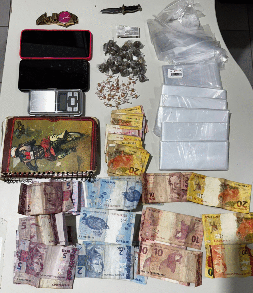 Polícia Civil promde mulher em flagrante por tráfico de drogas em Estância