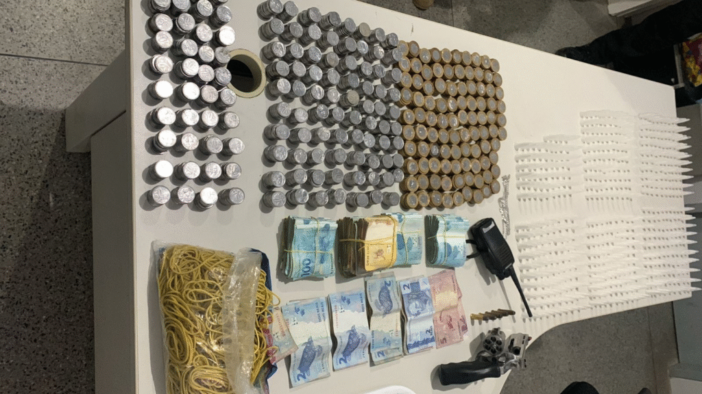 Operação conjunta prende homem por tráfico e apreende mais de R$ 40 mil em Ribeirópolis