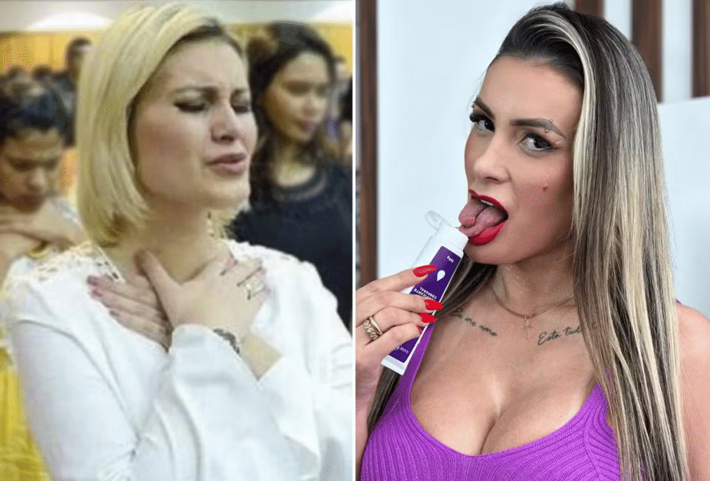 Andressa Urach afirma que voltou à prostituição para tentar recuperar valores doados à igreja