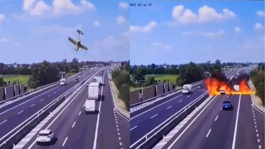 Queda de avião ultraleve na itália deixa dois mortos e bloqueia rodovia