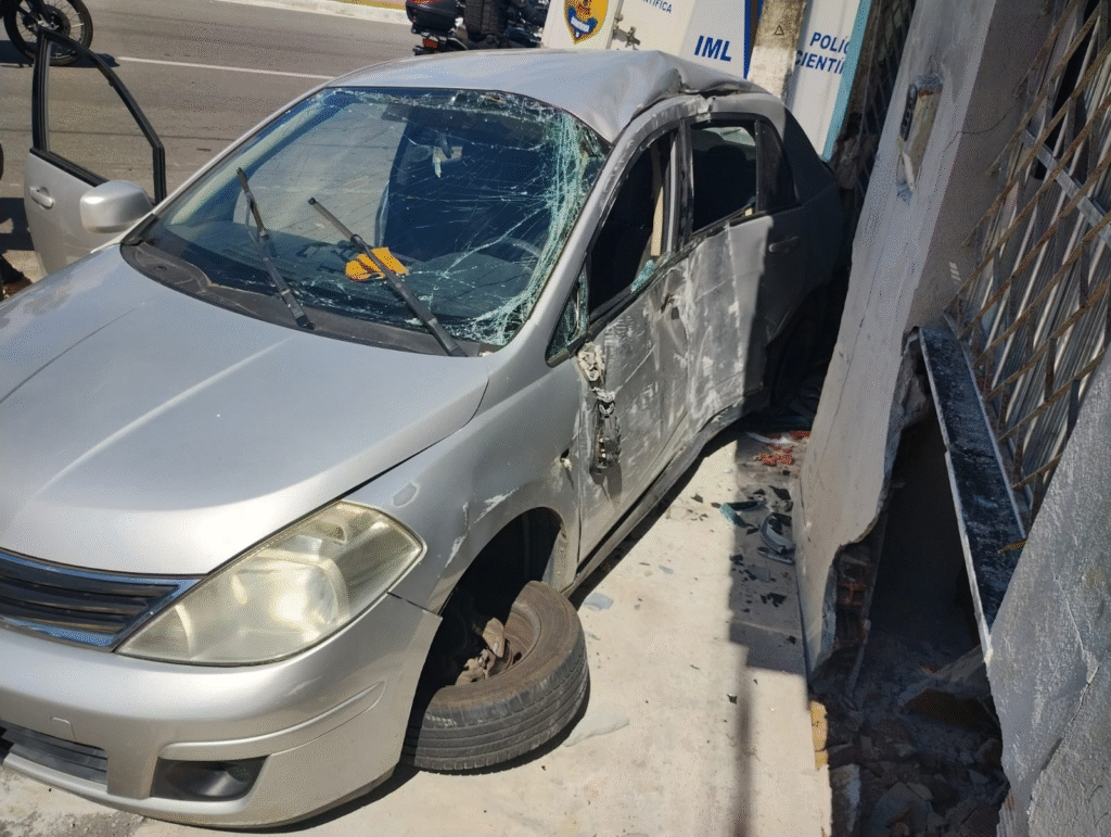 BPTran atua em acidente de trânsito no bairro Soledade, em Aracaju