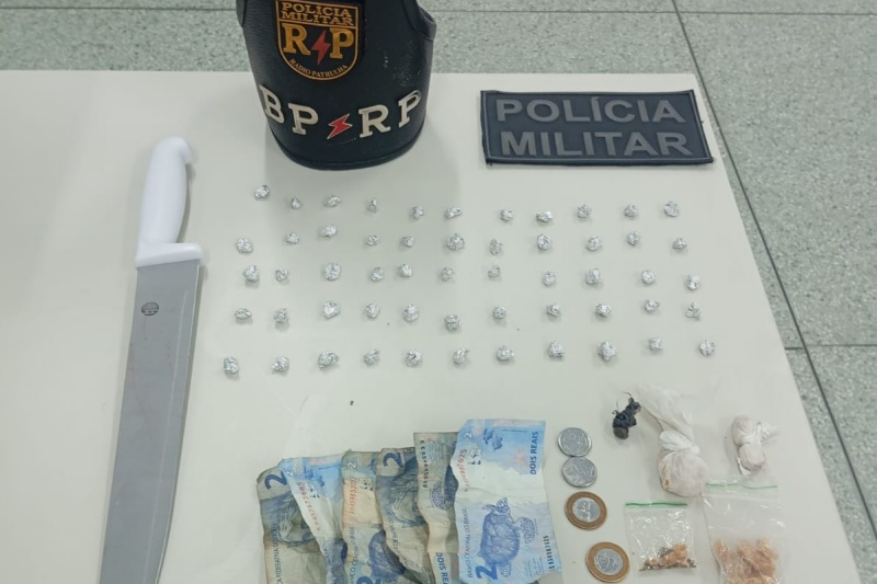 Polícia Militar prende suspeito de tráfico no Centro comercial de Aracaju