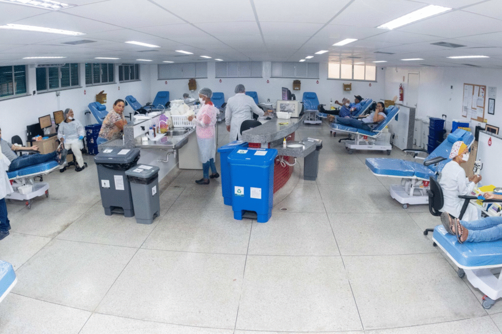 Hemose registra mais de 13.800 doações de sangue no primeiro semestre de 2025