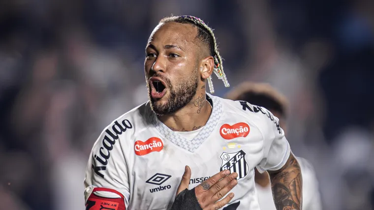 Neymar brilha e garante vitória do Santos sobre o Flamengo
