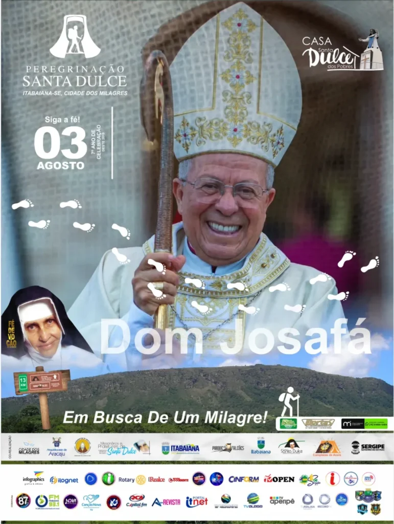 ✨ Confirmado A missa de encerramento da Peregrinacao de Santa Dulce sera um momento especial d