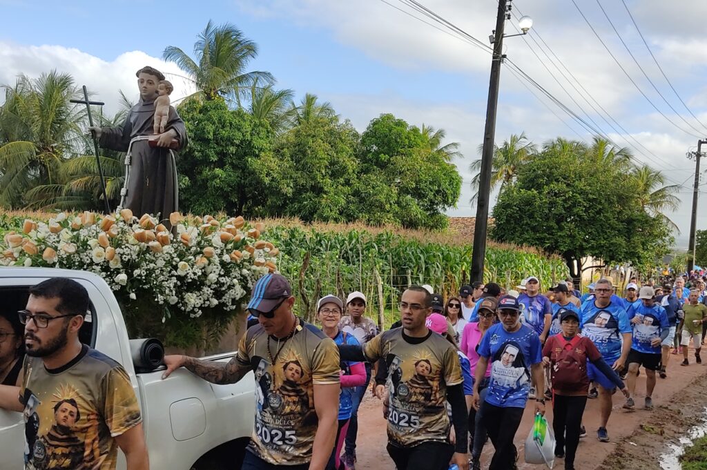 2025 08 03 Serra peregrinacao de Santa Dulce Santo Antonio
