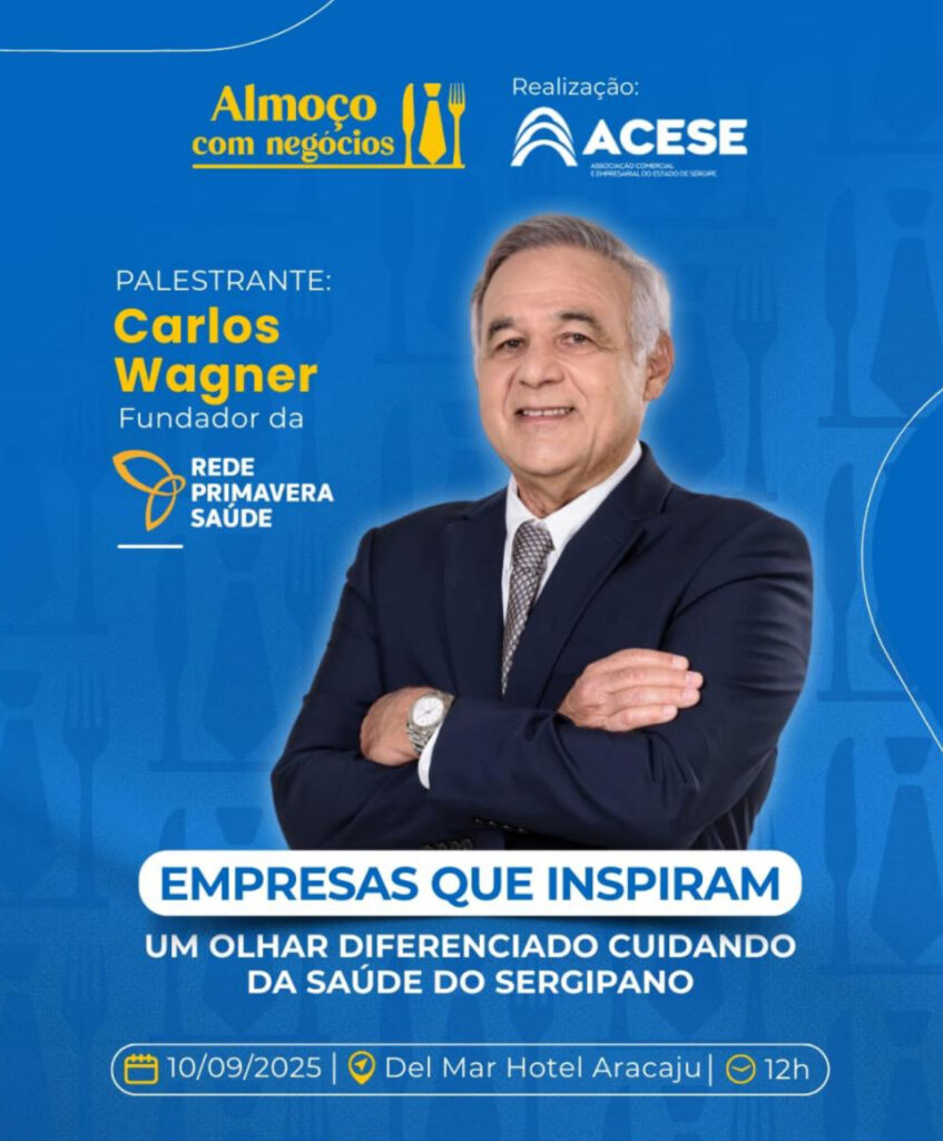Almoço com Negócios da Acese recebe palestra com fundador da Rede Primavera