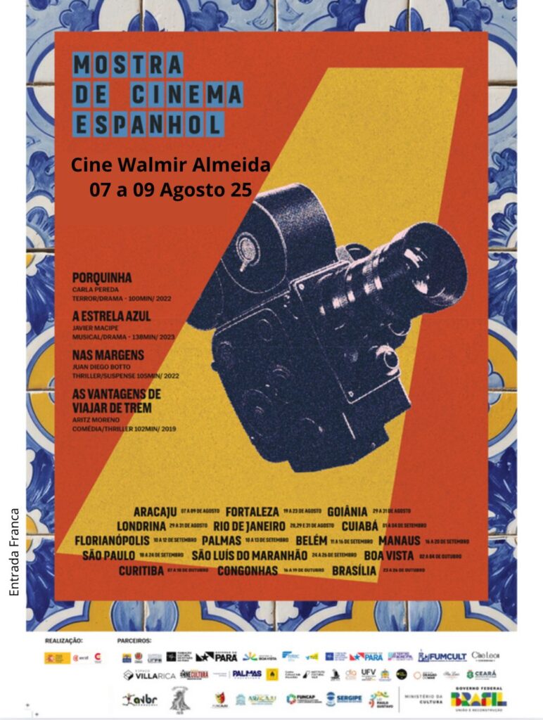 Aracaju recebe Mostra de Cinema Espanhol com entrada gratuita no Cine Walmir Almeida