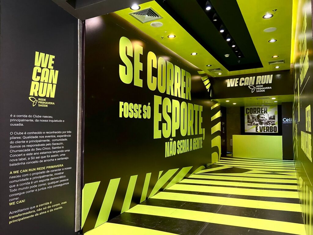 Inscrições para a corrida “We Can Run Rede Primavera Saúde” podem ser feitas em loja oficial instalada no RioMar Aracaju