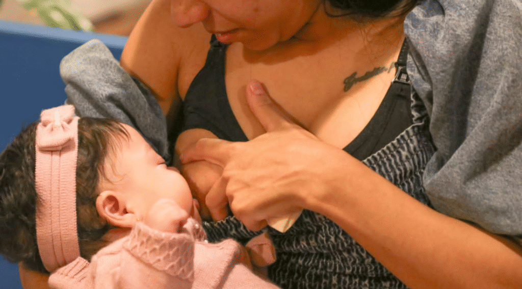 Banco de Leite Humano inicia ações do Agosto Dourado com Mamaço na MNSL